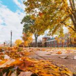 Grace Campus is beautiful in the fall. Grace College answers your questions: how to visit colleges, what to wear on a college visit, and when should you start visiting colleges. Learn about online tours of colleges