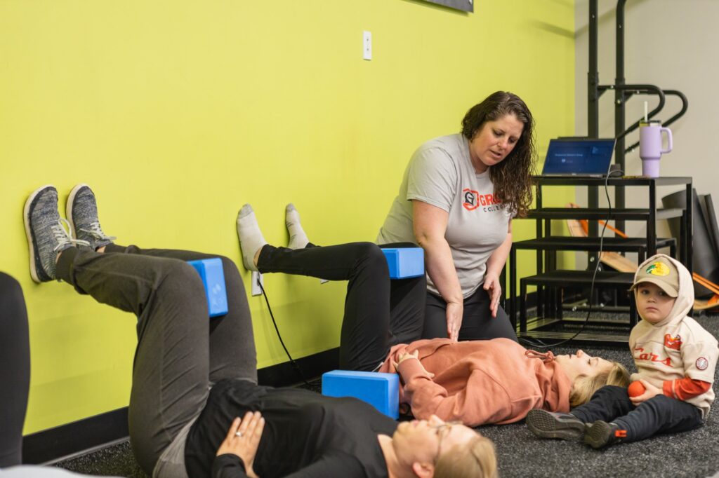The Postpartum Class at the center. Learn how we can help you with functional movement assessments at the Center for Movement and Wellbeing at Grace College. Discover our options
