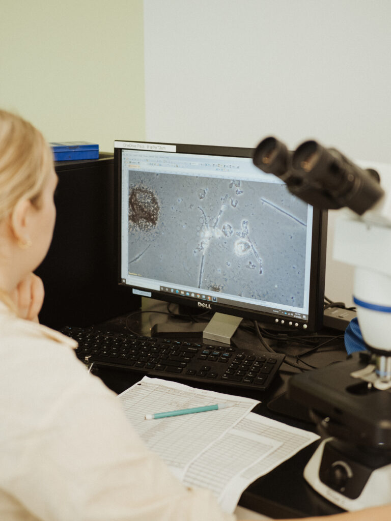 Powered by the Lilly Center for Lakes & Streams’ state-certified laboratory, Grace College Well Water Testing Kits is a student-run business.