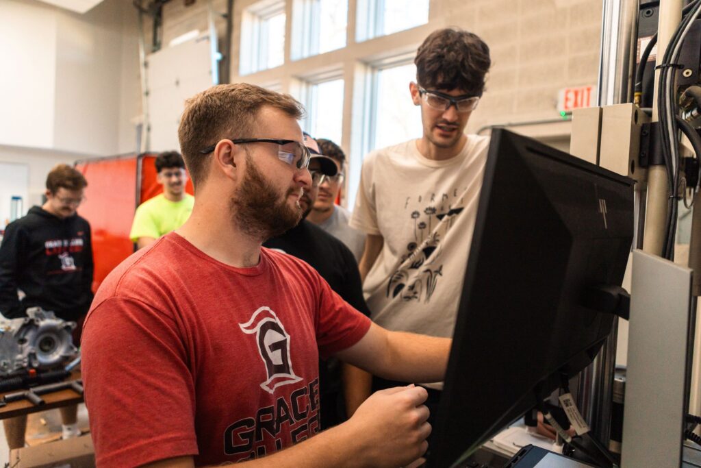 Discover a Christian College Mechanical Engineering Program. Grace College mechanical engineering majors get hands on experience and mentorship