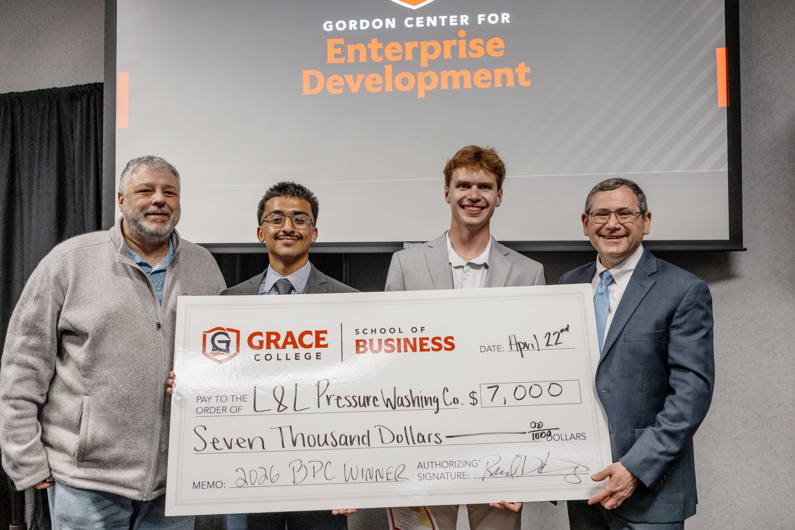 Grace College students were awarded $7,000 at the 14th annual Grace College Business Plan Competition. Learn more about our business school