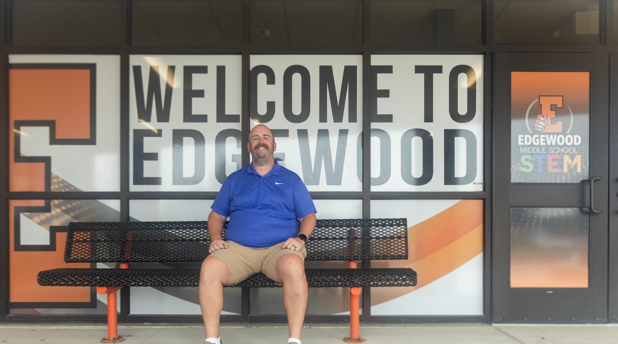 Alternative teacher certification program provides skills and abilities to be a teacher. Grace Indiana transition to teaching programs. Kyle Allison at Edgewood Middle School.