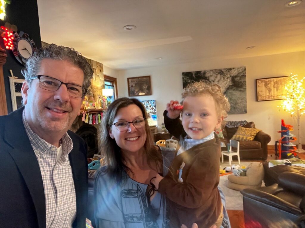 Want an online counseling master's degree? Grace College offers a clinical mental health counseling program preparing you for patient work. Michelle Fusco and family.